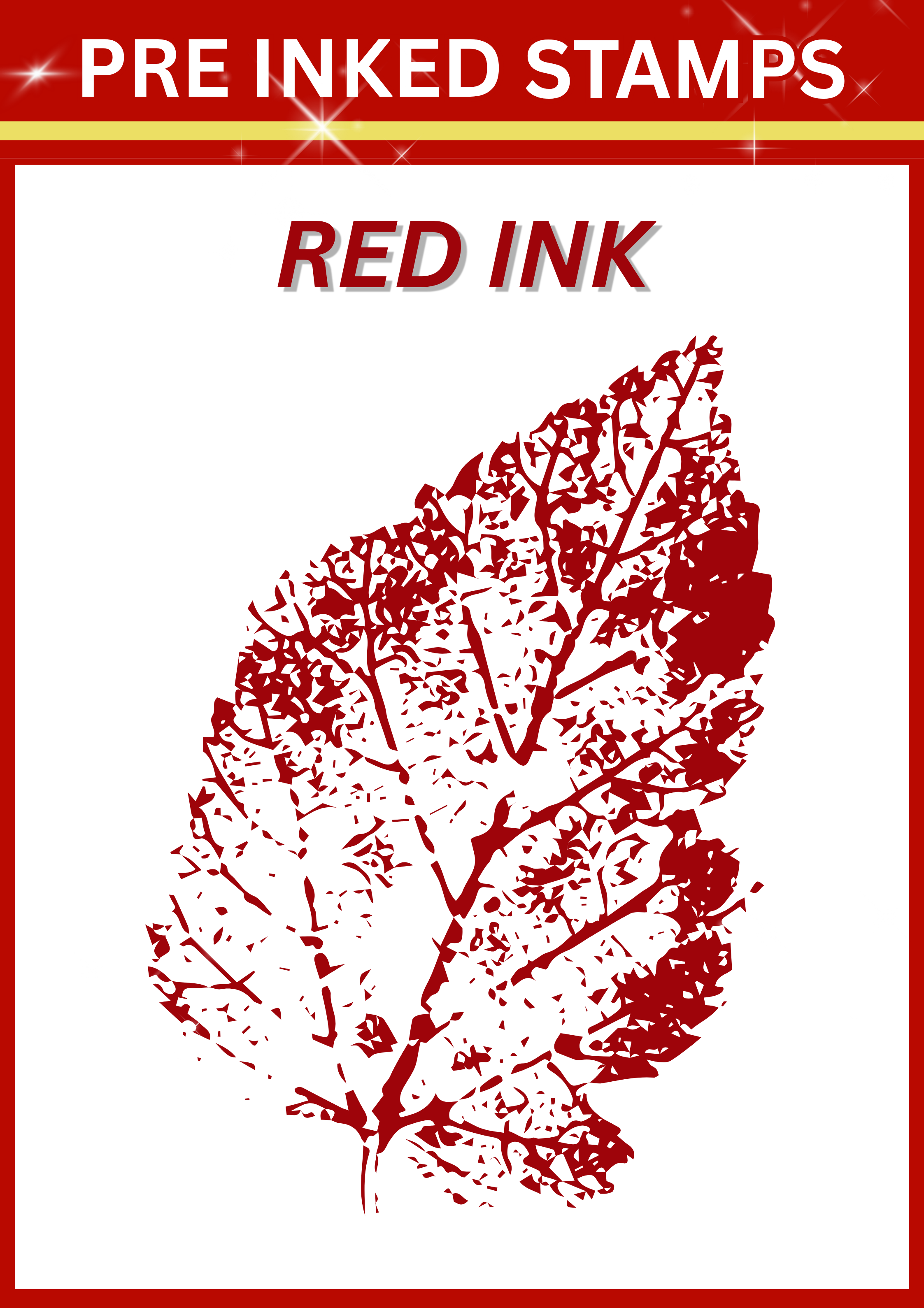 Pre-inked stamp
