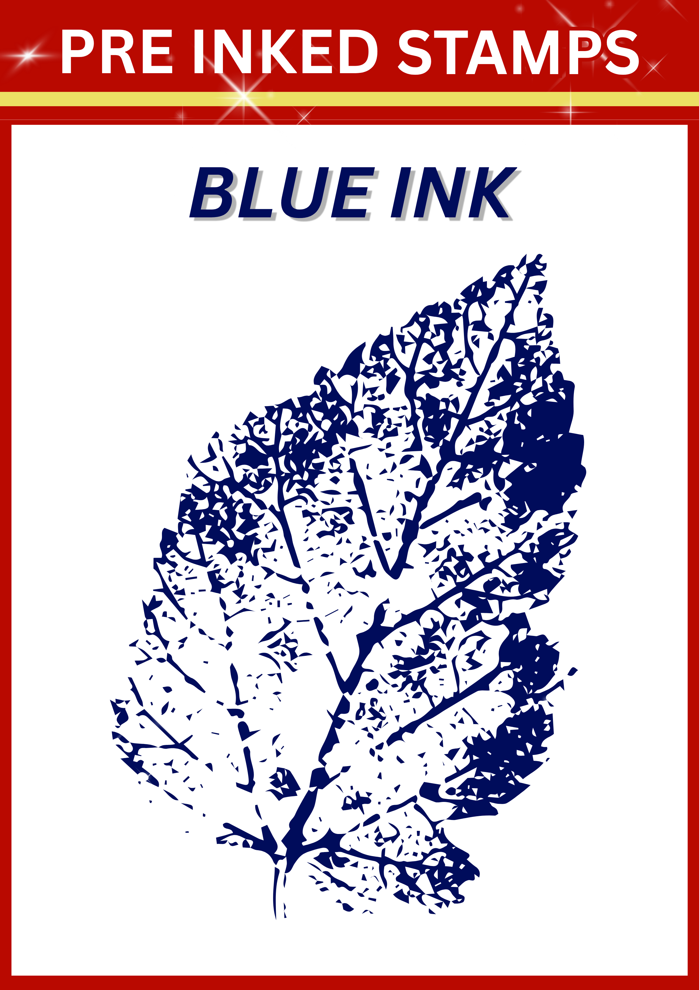 Pre-inked stamp