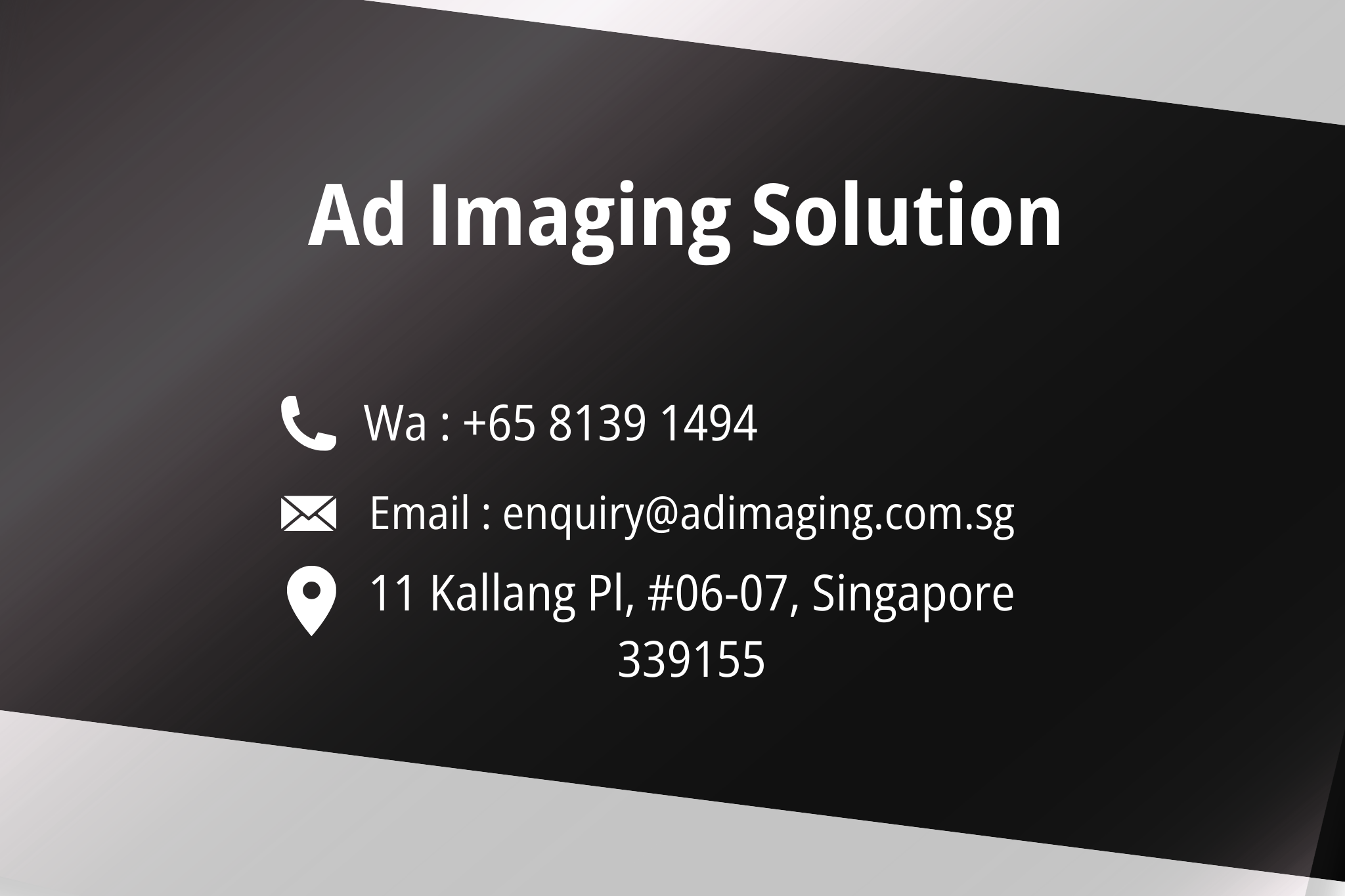 Business Cards-(100 pcs per Box)