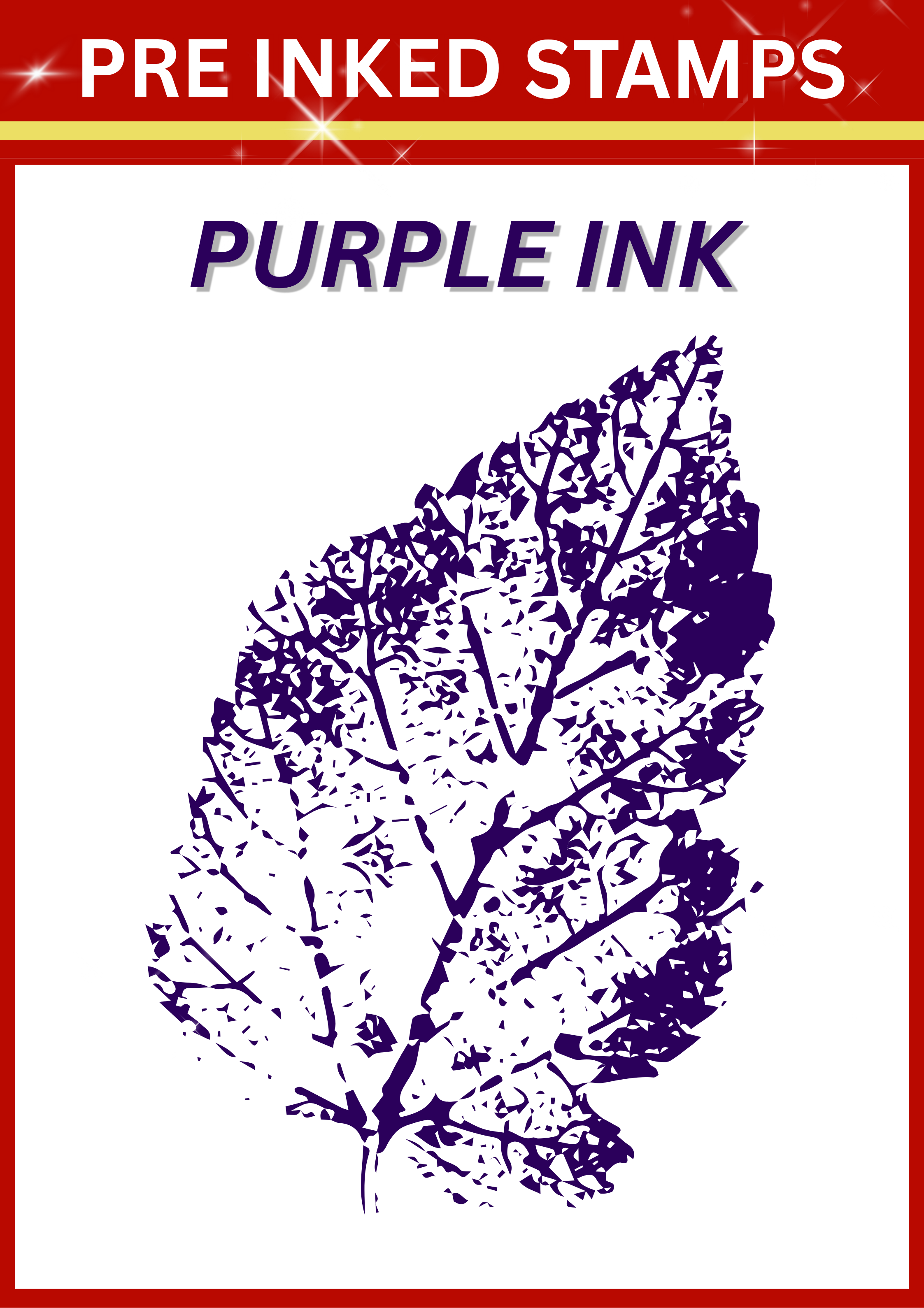 Pre-inked stamp
