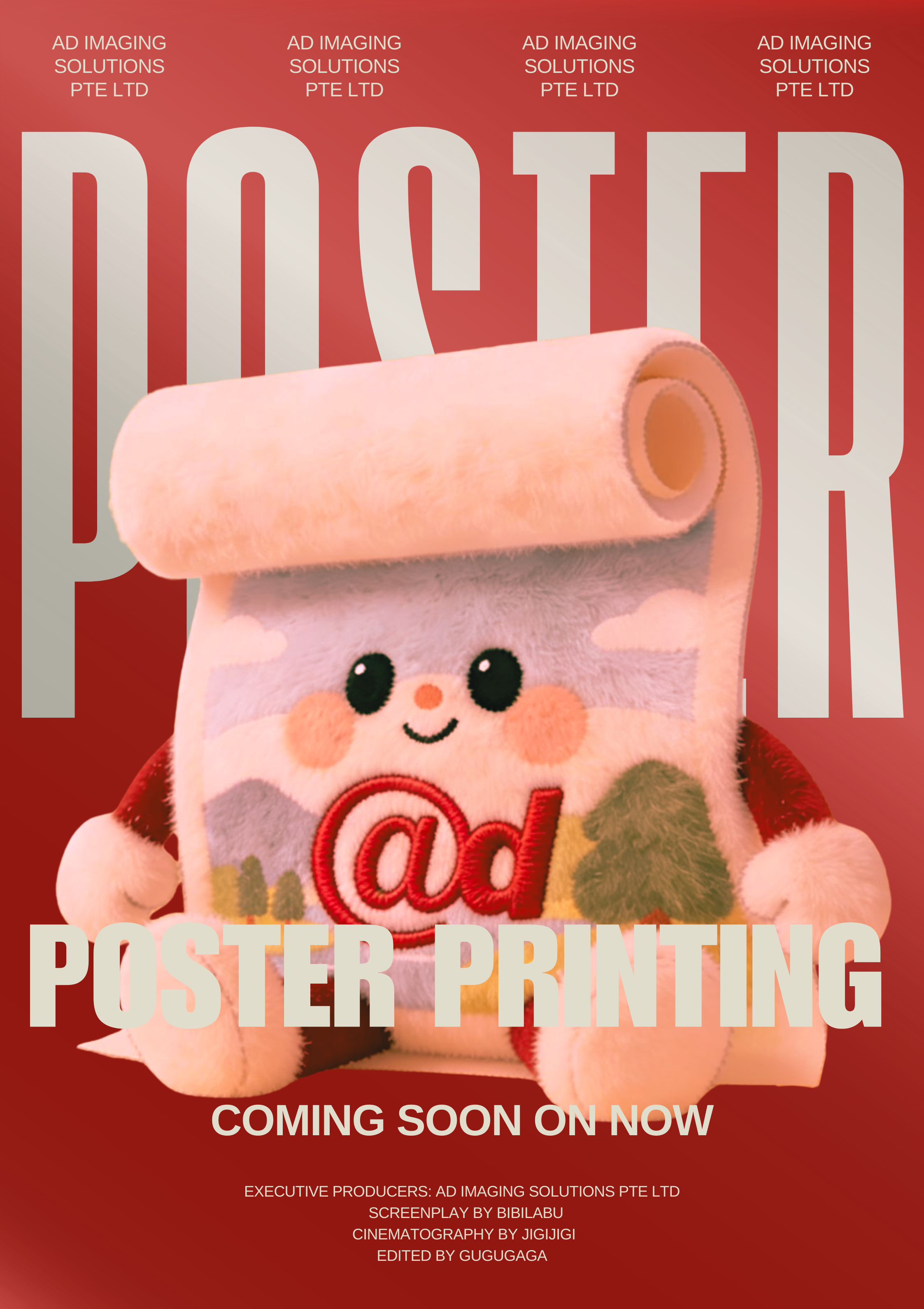 PP vinyl paper poster