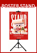 Poster Stand / Metal Display Stand / Hanging Frame Stand / Double-Sided Adjustable Floor Stand / Tripod Sign Holder